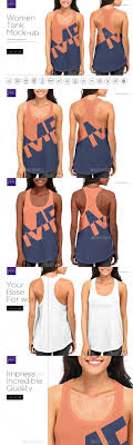 Download Women Racerback Tank Top Mock Up Download Here Https Graphicriver Net Item Women Racerback Tank Top Mockup Shirt Mockup Racerback Tank Top Mockup Photoshop