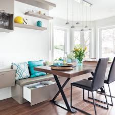 5 dining tables you can build yourself. Banquette Et Table Extensible Dans La Salle A Manger Je Decore
