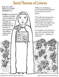 Hero of the independence of mexico josé maría morelos coloring pages. Click Image To Download Full Size Pdf St Therese Of Lisieux Therese Of Lisieux St Therese