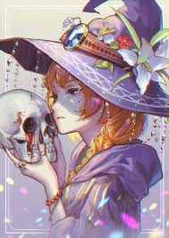 オリジナル 魔女の接吻 pine パイネ のイラスト anime witch anime anime halloween