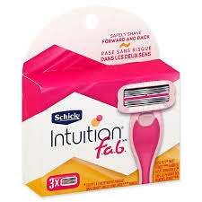 Trust your schick intuition, the only razor. Schick Intuition F A B 3 Count Razor Refills Bed Bath Beyond