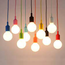 So i'm putting a drop ceiling in my basement. Orange Decorative Led Drop Ceiling Hanging Light Fixture With G95 Led Big Globe Light Bulb 6w Warm White Lighting Maximum 168cm Adjustable Height 1 Lamp And 1 Led Bulb By Enuotek