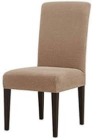 Amazon Com Subrtex Jacquard Dining Room Chair Slipcovers Sets Stretch Furniture Prote Slipcovers For Chairs Dining Room Chair Slipcovers Parsons Dining Chairs