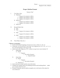 These formatting requirements are simply yet must be strictly followed in an apa paper. Sample Apa Outline Template Verat