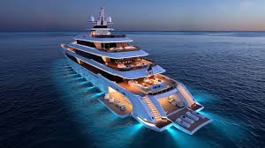 The yacht has won several awards. Watch The Party Unfold With This Yacht S Huge Beach Club Robb Report
