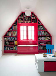 Bookshelves Themselves Build House Library In Each Room 1 Decor Small Home Libraries Home Library Design Attic Renovation