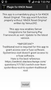 Nov 04, 2021 · jun 22, 2021 · whether you want to backup your android device, debug it, sideload an apk, unlock the bootloader, install an ota update zip, uninstall system apps, root, and flash twrp recovery, tweak device settings, or gather key information … Download Knox Reset 0x0 0 By Venus342 Apk Latest Version App For Android Devices