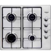 Cocina cocinilla encimera 2 platos con tapa a gas / ofc. Encimera Corbero Cpg410x 4f Butano Inox