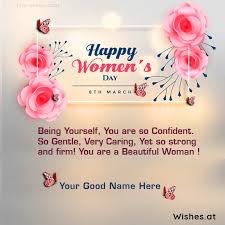 If you're not familiar with it, international women's day began in the early 1900s and is a global day celebrating the social, economic, cultural and political achievements of women. Happy Women S Day Wishes With Quotes Images First Wishes