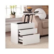 End Table Lift Top Tv Tray Laptop Computer Dorm Living Room Storage Tables Living Room Storage Living Room End Tables Living Room End Tables With Drawers