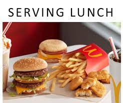 Monday through friday mcdonald's starts serving lunch at 10:30 a.m and saturdays and sundays lunch gets rolling at 11 a.m. What Time Does Mcdonalds S Start Serving Lunch