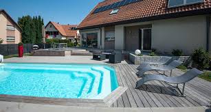Terrasse En Lattes De Bois Avec Piscine Les Nouveaux Paysagistes