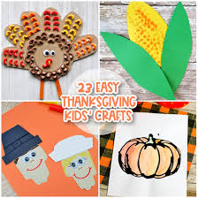 Some of these thanksgiving crafts may find a spot on your fridge, while others — place cards and centerpieces, especially — will make an impression on the dinner table. Thanksgiving Crafts For Kids Messy Little Monster