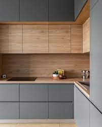 Kitchen With Gray Cabinets Why To Choose This Trend Decoholic Kitchen Furniture Design Kitchen Design Small Kitchen Cabinet Design