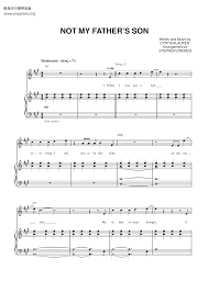 Maybe you would like to learn more about one of these? Kinky Boots Not My Father S Son Sheet Music Pdf Free Score Download