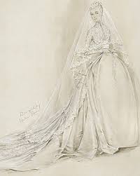 Princess Grace By Helen Rose 1956 Grace Kelly Wedding Dress Wedding Dress Sketches Wedding Gowns Vintage