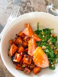 Cottage cheese naturally melds into the eggs. Egg Free Smoked Salmon Breakfast Bowls Peel With Zeal