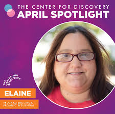 Congratulations to our April #CenterSpotlight! Starting as an overnight RA,  Elaine has worked her way up to a Program Educator in our Pediatric  program, all while showing incredible dedication to both the