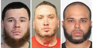 Three Men from Bergen, Hudson Counties Arrested