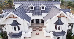 Roofing of metal profile wavy shape. Roof Solution
