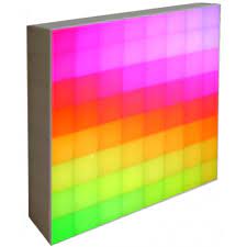 We thought they looked really cool so we picked up a few boxes from the factory. Led Rgb Dmx 512 64 Pixel Display Magnetic Wall Panels 500mm X 500mm Full Colour Led Display Light Panels For Video Walls