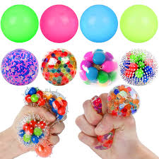 Buy DNA Squishy Stress Balls for Kids - 8PCS Orbeez Stress Ball Fidget Toy  Squeeze Water Bead Sensory Ball Squeezing Ball Squishy Ball Toys Set for  Adults Anxiety Autism ADHD Online at