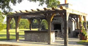 Timber And Beam Tulsa Oklahoma Timber Pergola Covered Patio Design Wood Trellis
