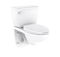 Ultra Flush® 1.0 GPF 4.5” Vertical Rough-In Wall Hung Two-Piece Elongated  Toilet