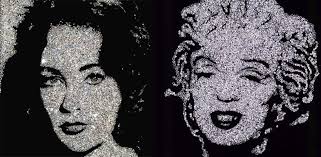 Vik Muniz'S DIAMOND HOLLYWOOD PORTAITS