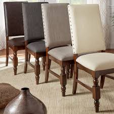 Tribecca Home Flatiron Nailhead Upholstered Dining Chairs Set Of 2 Overstock Com Shoppin Dining Chairs Upholstered Dining Chairs Leather Dining Room Chairs