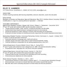 Special education teacher ii resume. Free 8 Teacher Resume Templates In Pdf Ms Word