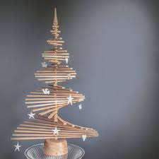 Decorations for every room in your home; Alternative Oak Christmas Tree By The Natural Wood Company Notonthehighstreet Com