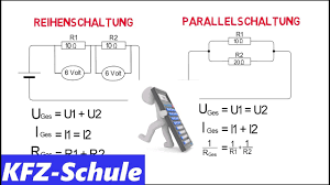 Reihenschaltung Und Parallelschaltung Erklarung Berechnung Youtube