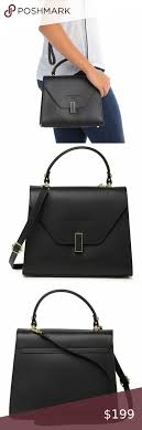 Nwt Maison Heritage Black Sophi Leather Satchel In 2020 Leather Satchel Satchel Leather