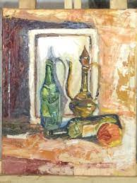 رسم طبيعه صامته الوان زيت drawing oil colors art painting drawings