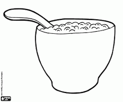 Free carnival coloring pages #colorpages #coloring #coloringpages. Breakfast With Milk And Cereals Coloring Page Printable Game