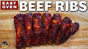 Easy Beef Back Ribs Made In The Oven Youtube
