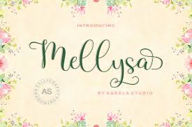 Mellysa Font Affiliate Ad Mellysa Font Best Script Fonts Modern Calligraphy Fonts Creative Fonts