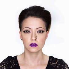 Handmade Safety Pin Nose Ring: Silver Plated Faux Piercing