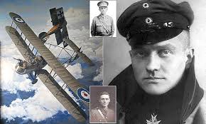 Red Baron's decendants meet British family of his first victim