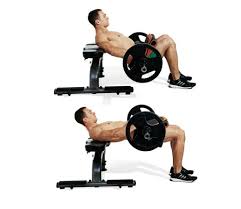 Okay, so popular exercises such as squats and leg presses will develop, tone and strengthen your glutes, along with running and stepping machines, so to call your glutes neglected in your routine may seem like an overstatement. Exercise Of The Month Hip Extension With Barbell Specialtyhealth Wellness And Prevention Programs