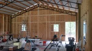 I have a 30 x 40 pole barn with nothing on the ceiling for insulation. Problems In Steel Truss Building Land Hansen Buildings