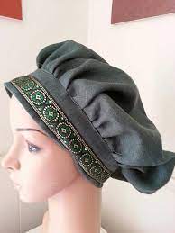 Custom Trimmed Renaissance Linen Muffin Cap By Camelotcreationscom 25 00 Renaissance Hat Renaissance Headpiece Medieval Costume