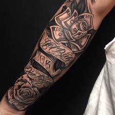 Coktak 22 sheets 3d forearm half sleeve temporary tattoos for men women adults, large tribal lion warrior tiger wolf flower skull fake tattoo stickers halloween, black 3d realistic tatoo rose animals. 125 Best Forearm Tattoos For Men Cool Ideas Designs 2021 Guide