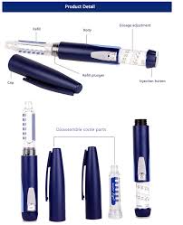 Dial up 2 to 4 units of insulin, remove the needle cover, and point the pen upward. High Quality Portable Insulin Pen Diabetes Patients Use Travel Home Insulin Injection For Diabetes Braces Supports Aliexpress