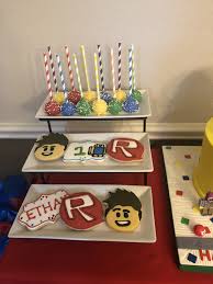 Pin By Tiffany Bailey On Roblox Birthday Party Roblox Cake Party Theme Birthday Party