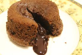 Salt make it balance in taste, creamy salty molten lava cake, yummm! Chocolate Lava Cake Dessert Kegemaran Nelly Dan Juita Azie Kitchen