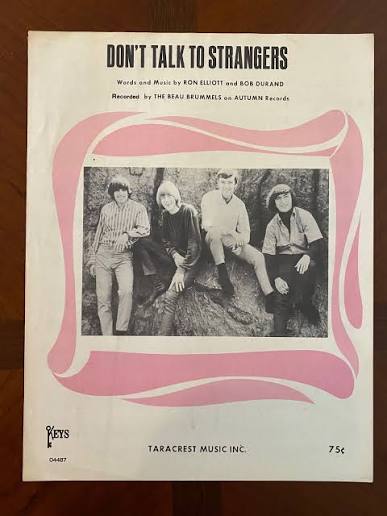 🇺🇸 BEAU BRUMMELS 🎤 Don't Talk To Strangers (Stereo) 📈 "Don't Talk to  Strangers" is a song by American rock group The Beau Brummels, released as  the second single from the band's