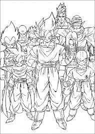 Download the sheets and join the gang in their quest to fight against the evil. Get This Printable Dragon Ball Z Coloring Pages 18009