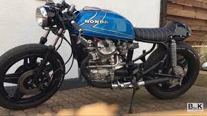 honda cx500 in blue honda cx500 cafe racer honda honda